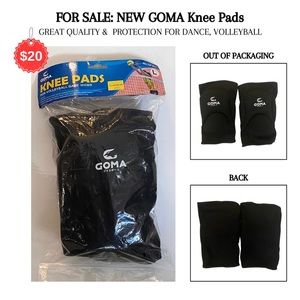 NWT Dance/Volleyball GOMA Kneepads; Size Large